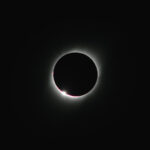 Eclipse total de sol en julio de 2019 en el Valle de Iglesia (Foto: Nicolás Vargas).